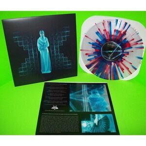 Drab Majesty The Demonstration Splatter Vinyl LP Record Post-Punk Ltd Ed 100